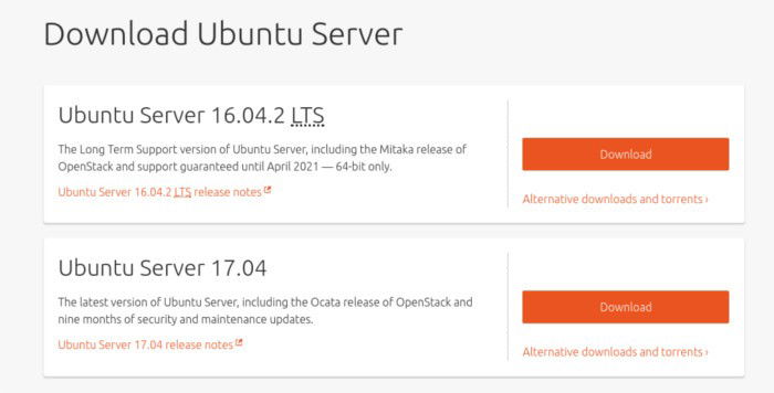 Процесс установки Ubuntu Server