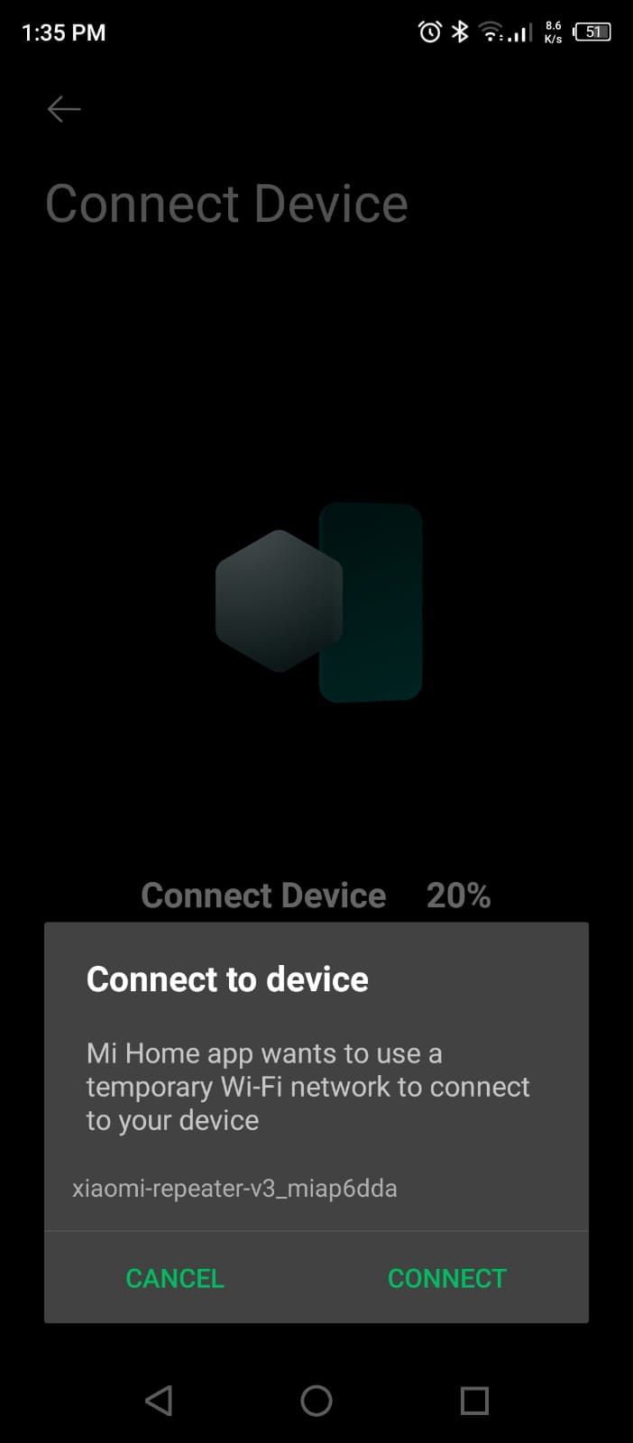 Create Temporary Wi-Fi Network During the Set Up