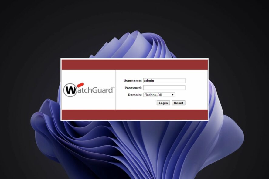 Solucionar errores de WatchGuard VPN en Windows