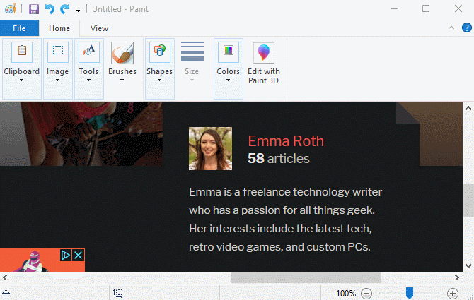 Пикселизация с помощью ручного уменьшения и растягивания выделения