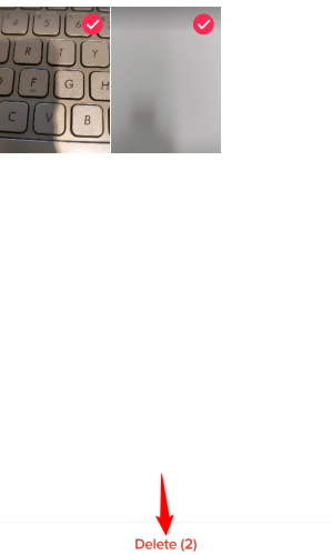 Кнопка «Удалить (X)» внизу экрана для подтверждения удаления.