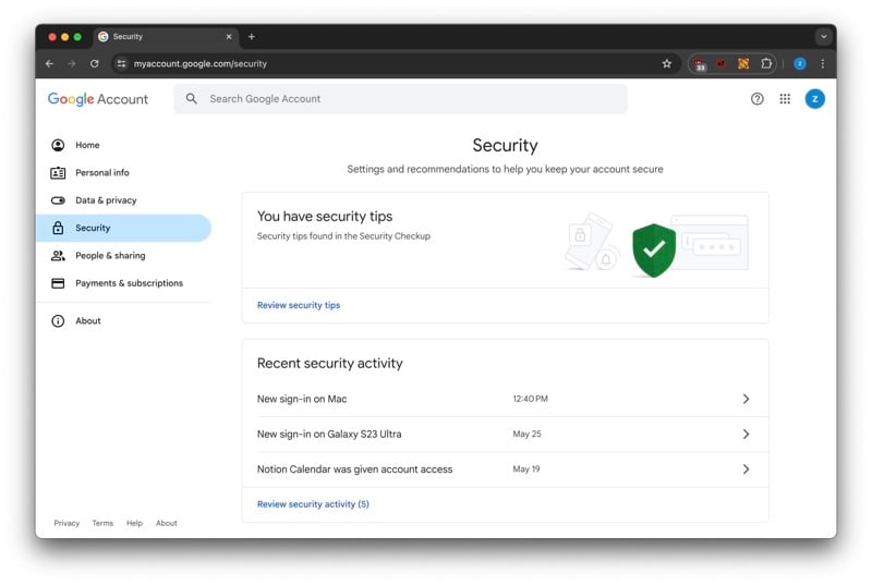 Отключить «Войти через Google» на сайтах