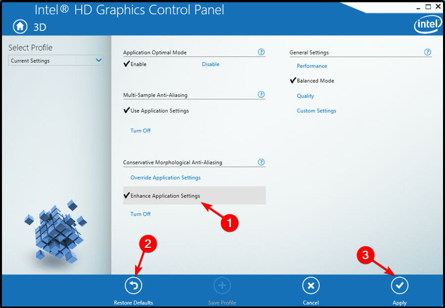 Кнопка применить