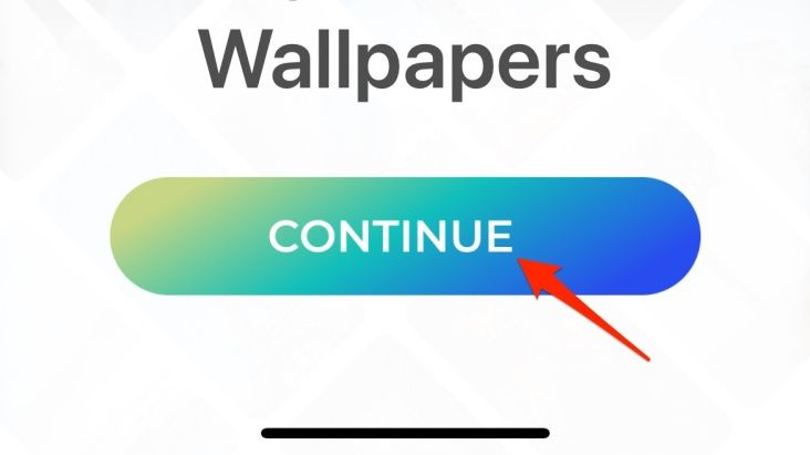 В приложении Lock Screen 16 — экран перехода и запросы разрешений