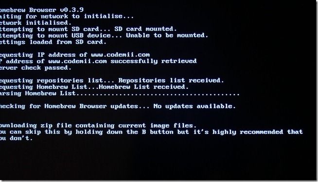 Кеширование изображений в Homebrew Browser