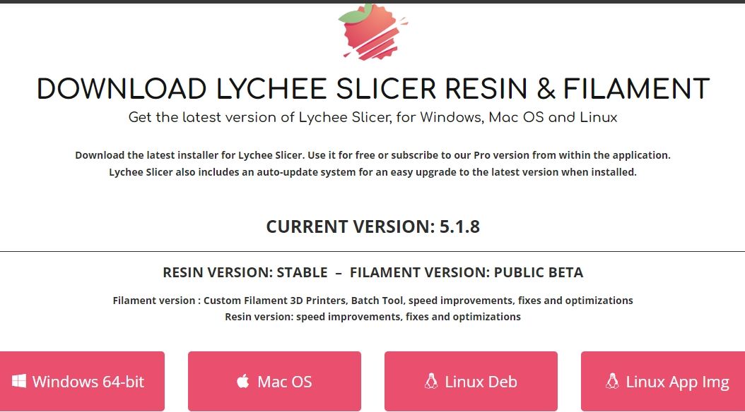 Опция загрузки Lychee Slicer