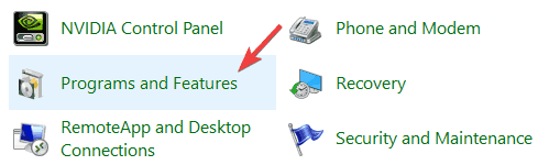 Список установленных приложений с выделенным Amazon Assistant
