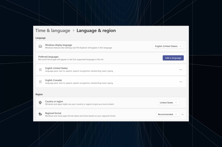 Удалить язык интерфейса в Windows 11 быстро