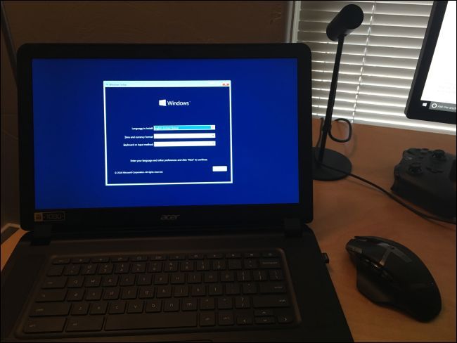 Использование USB-клавиатуры и мыши во время инсталляции