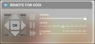 Виджет Kodi для macOS Notification Center