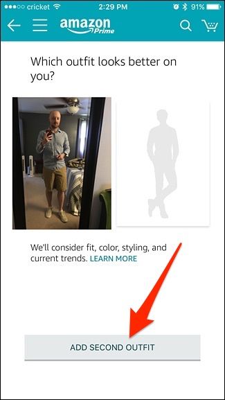 Кнопка Compare Now для запуска анализа нарядов