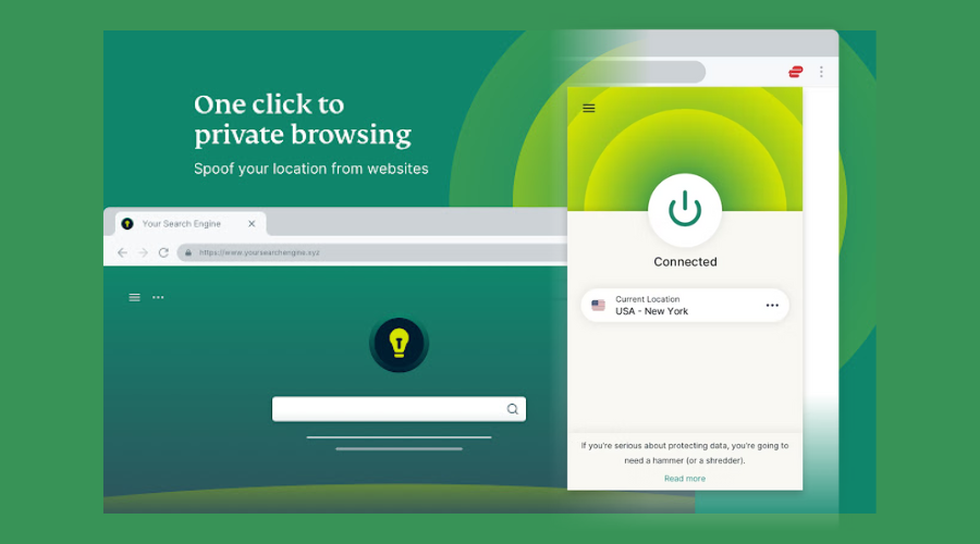 Расширение VPN в браузере