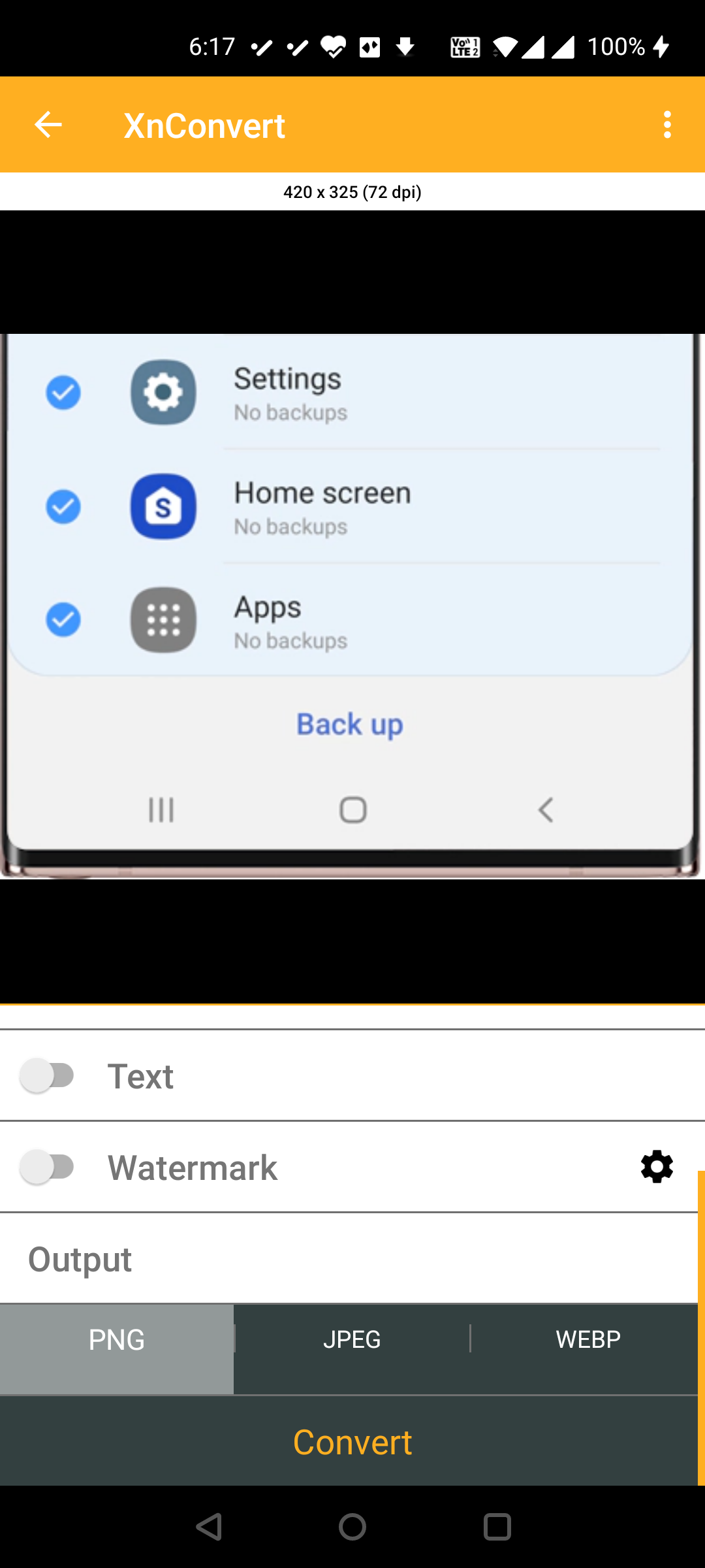 Конвертация WebP на Android