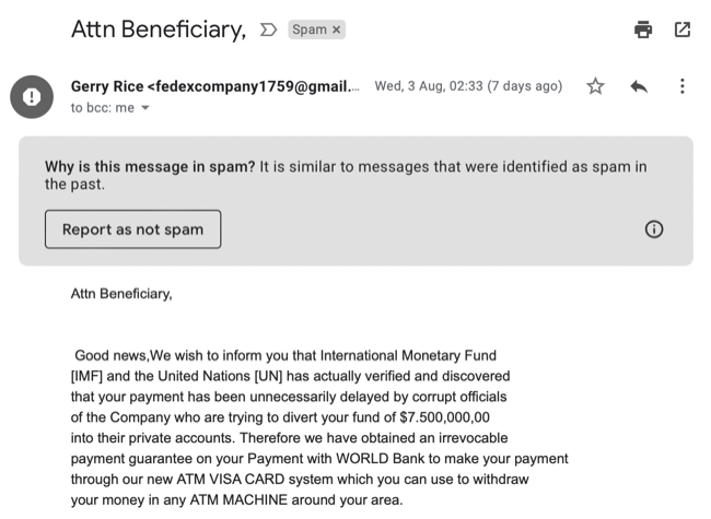 Иллюстрация схемы мошенничества 419