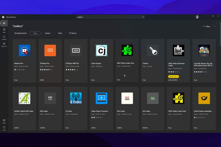 Кодеки для Windows 11 — как скачать и установить