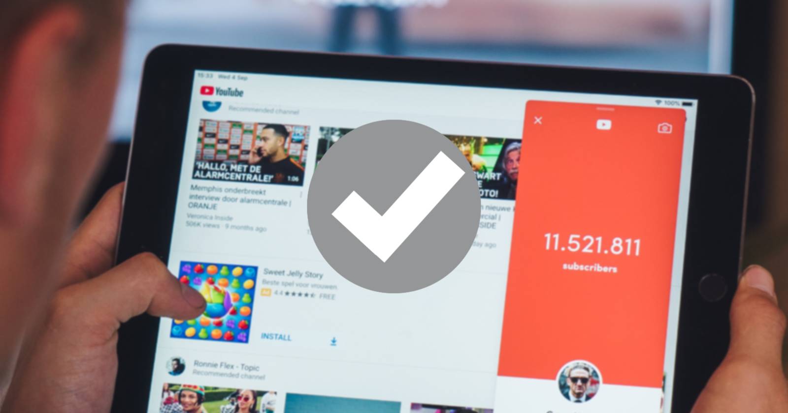 Как получить значок верификации на YouTube