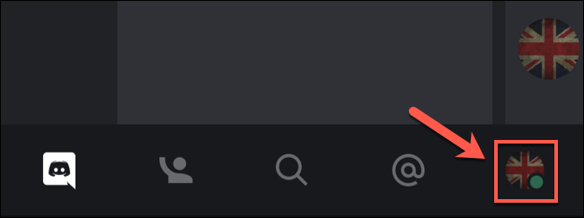 Нажмите на иконку профиля в правом нижнем углу меню, чтобы открыть настройки пользователя.