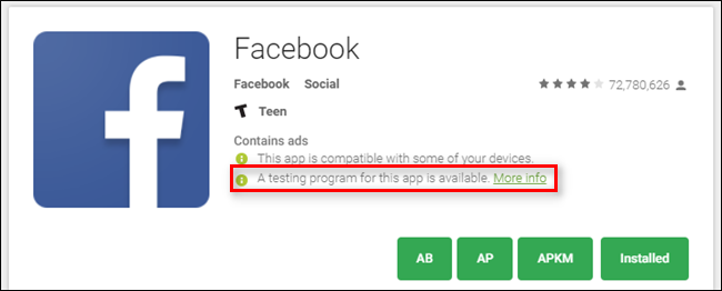 Расширение Toolbox for Google Play Store — панель расширения в Chrome