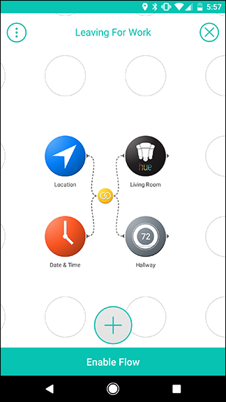 Подтверждение включения Flow