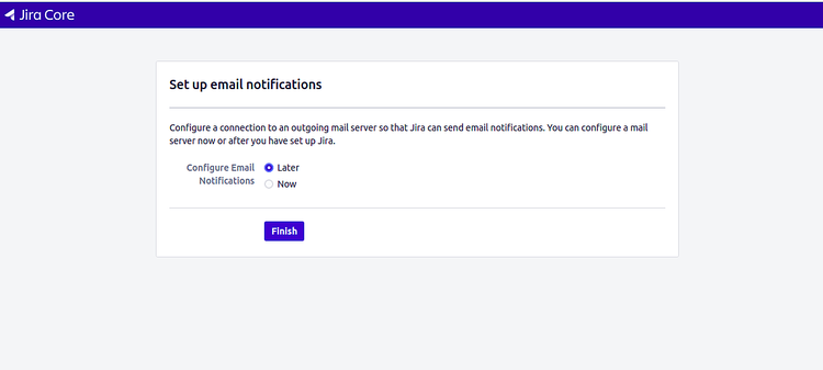 Email notifications