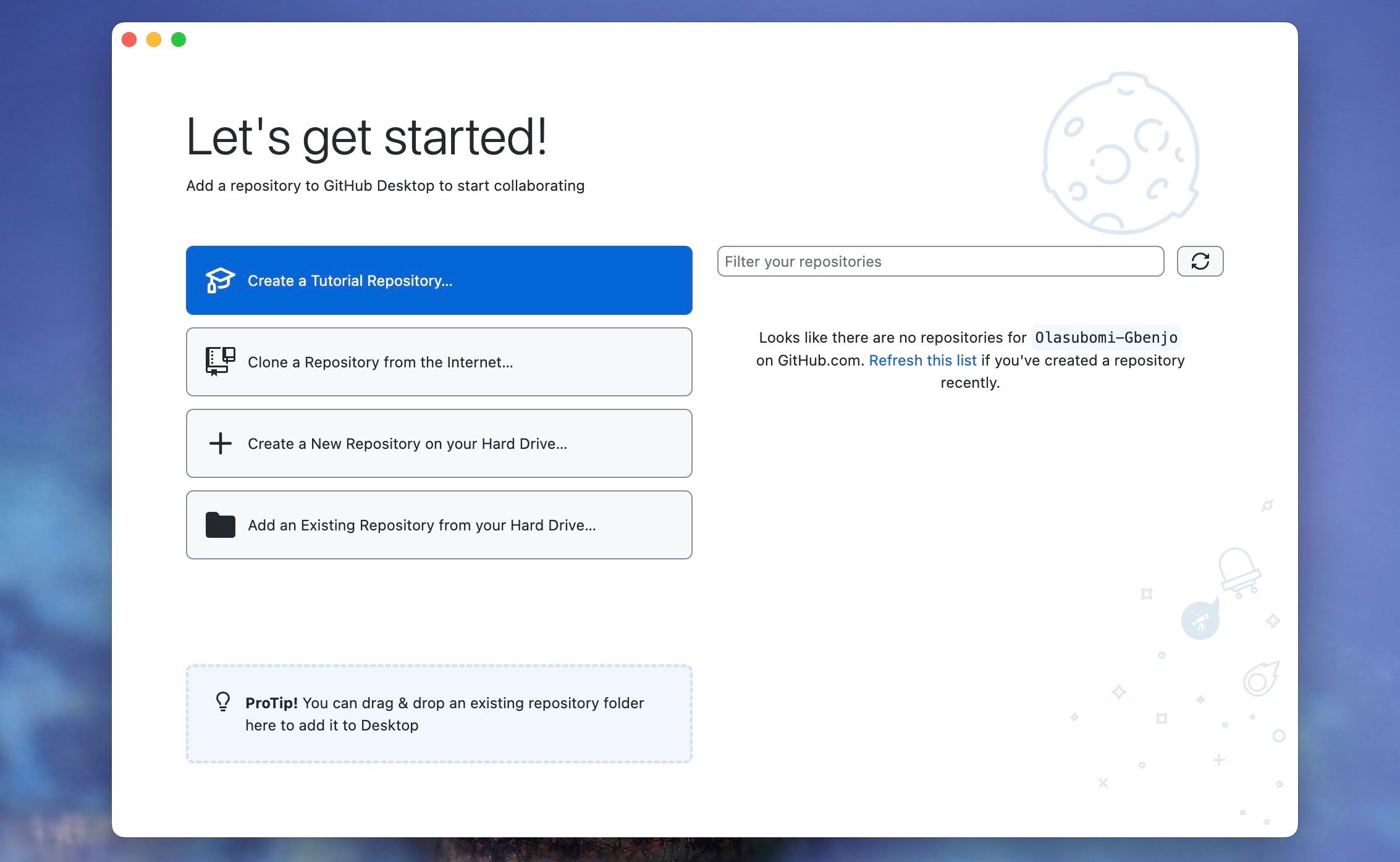 Let's Get Started on GitHub Desktop