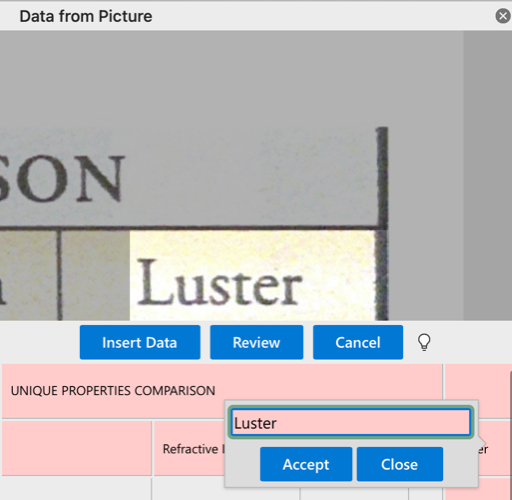 Кликните элемент, чтобы просмотреть и исправить его
