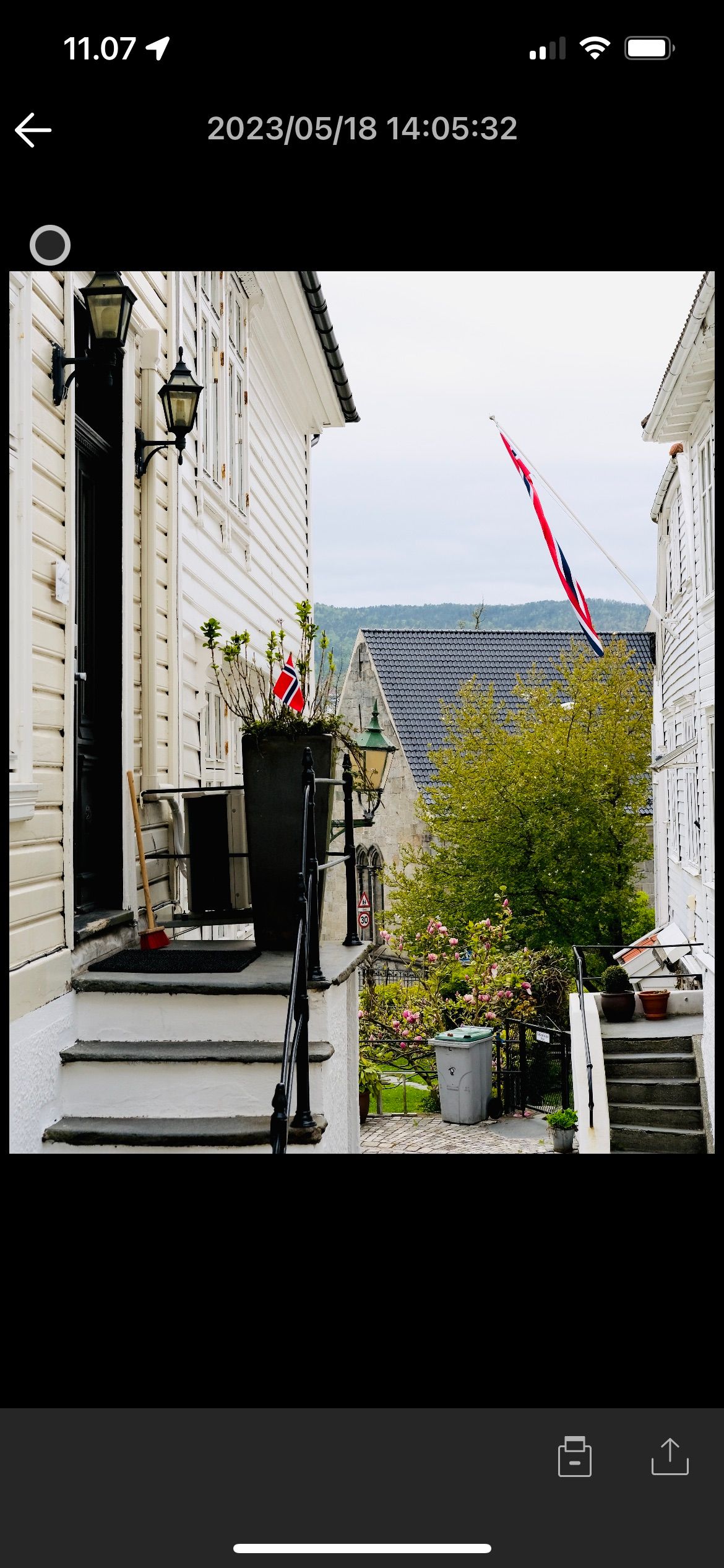 Просмотр превью изображений в приложении Fujifilm Camera Remote