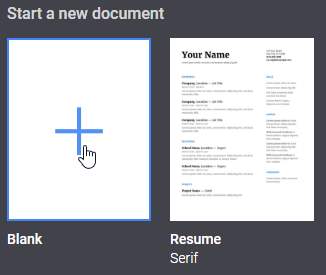 Шаблон в Google Docs без G Suite