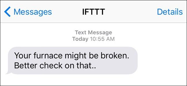 Уведомления Nest при поломке котла или кондиционера