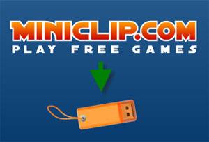 Скриншот страницы MiniClip с загруженной Flash-игрой