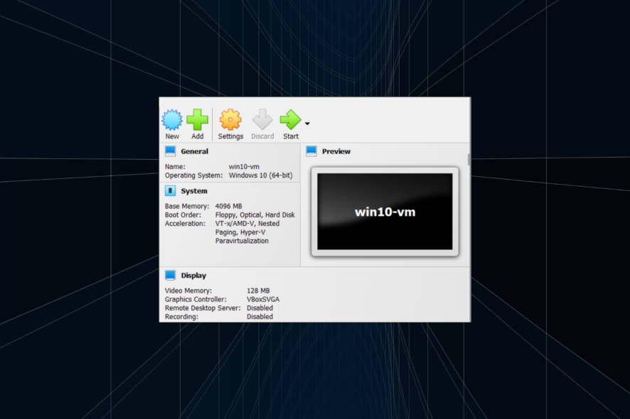 VirtualBox non installa Windows 10: soluzioni