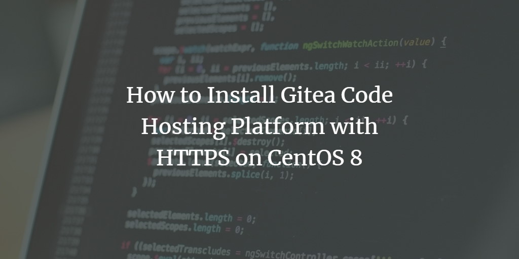 Gitea на CentOS 8 с Nginx и HTTPS