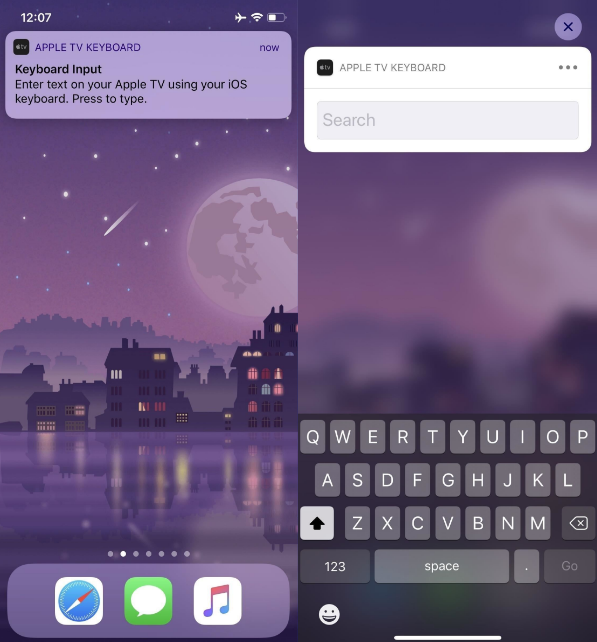 Сопряжение iPhone и Apple TV по коду на экране