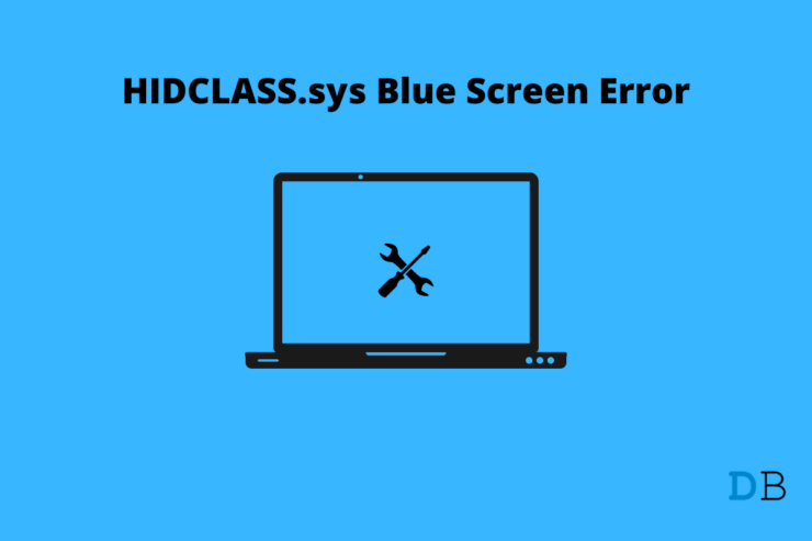 Исправить HIDCLASS.sys — синий экран в Windows 11/10