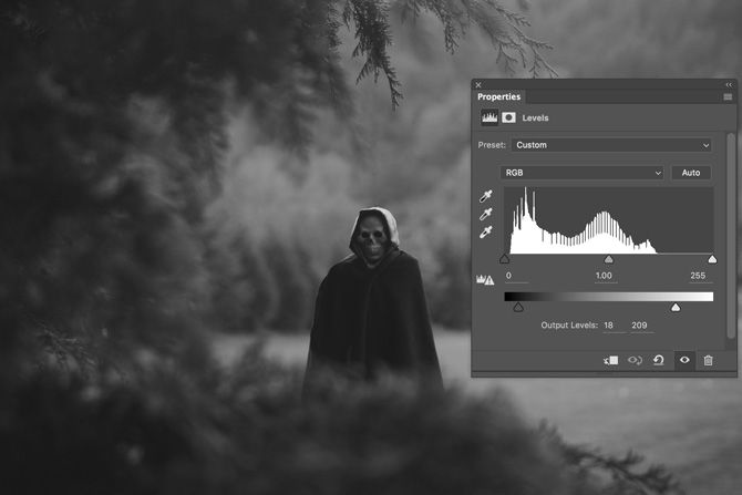 Контраст и матовость