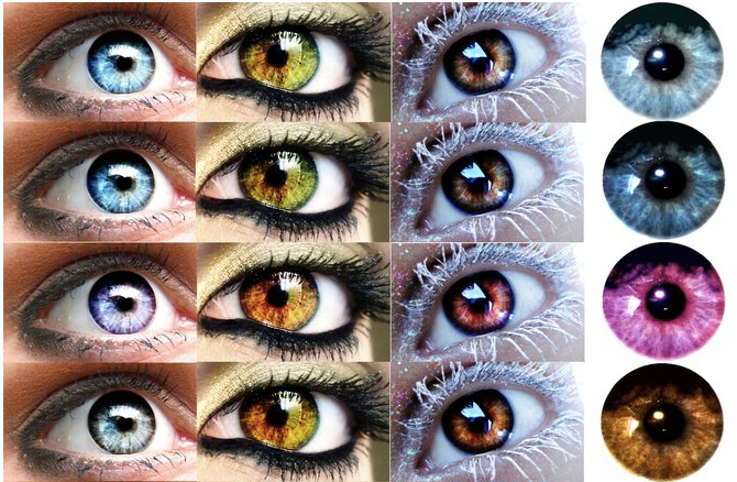 gimp brush eye color