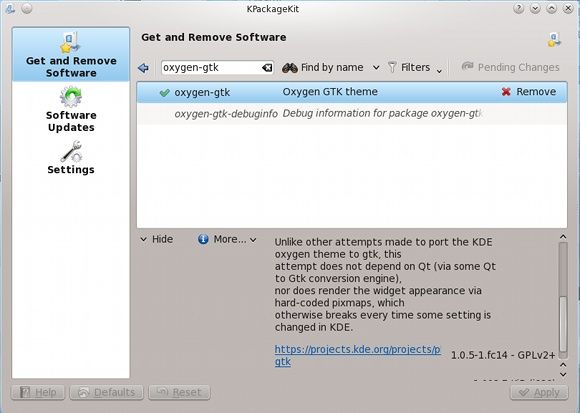 Список приложений GNOME и KDE в едином оформлении