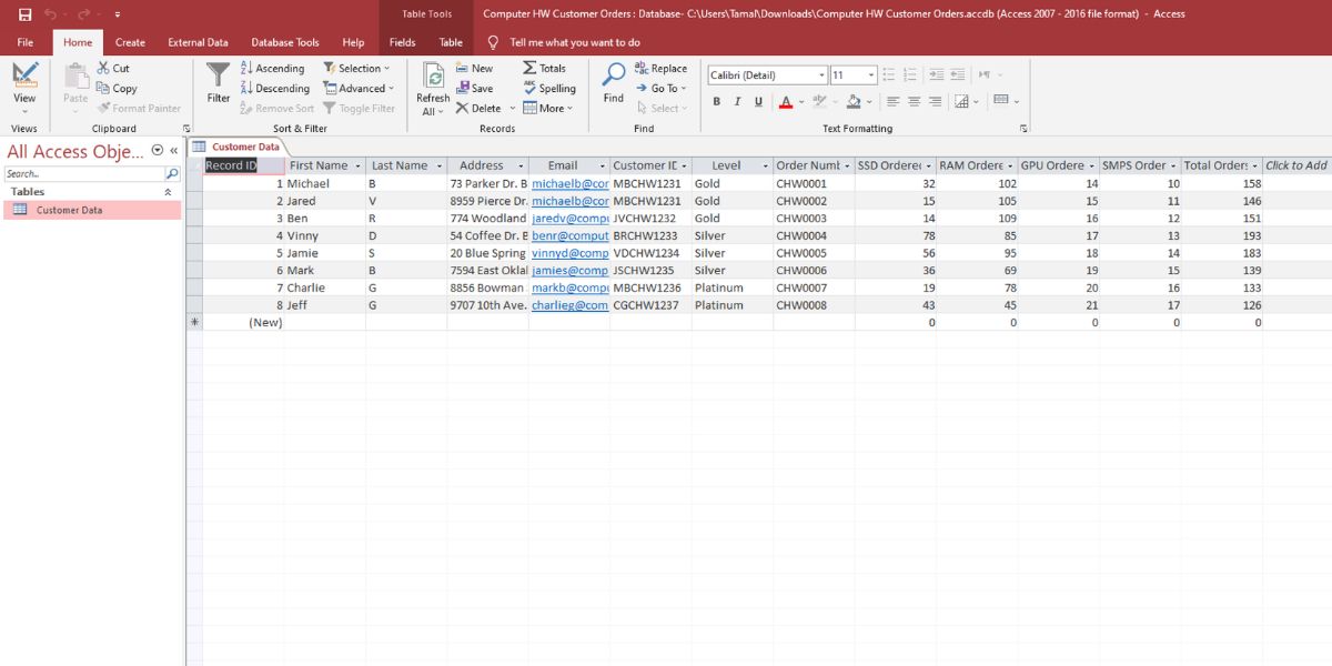 Переименование поля ID в Record ID