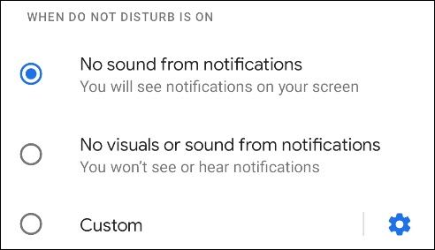 Варианты скрытия уведомлений: звук и визуал