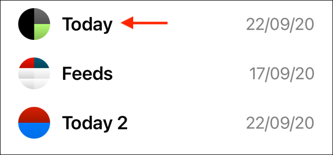 Выбор шаблона Today в Widgeridoo