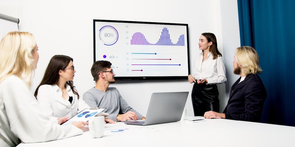 presentation during meeting