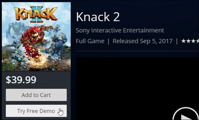Веб-версия магазина PlayStation Store — каталог игр