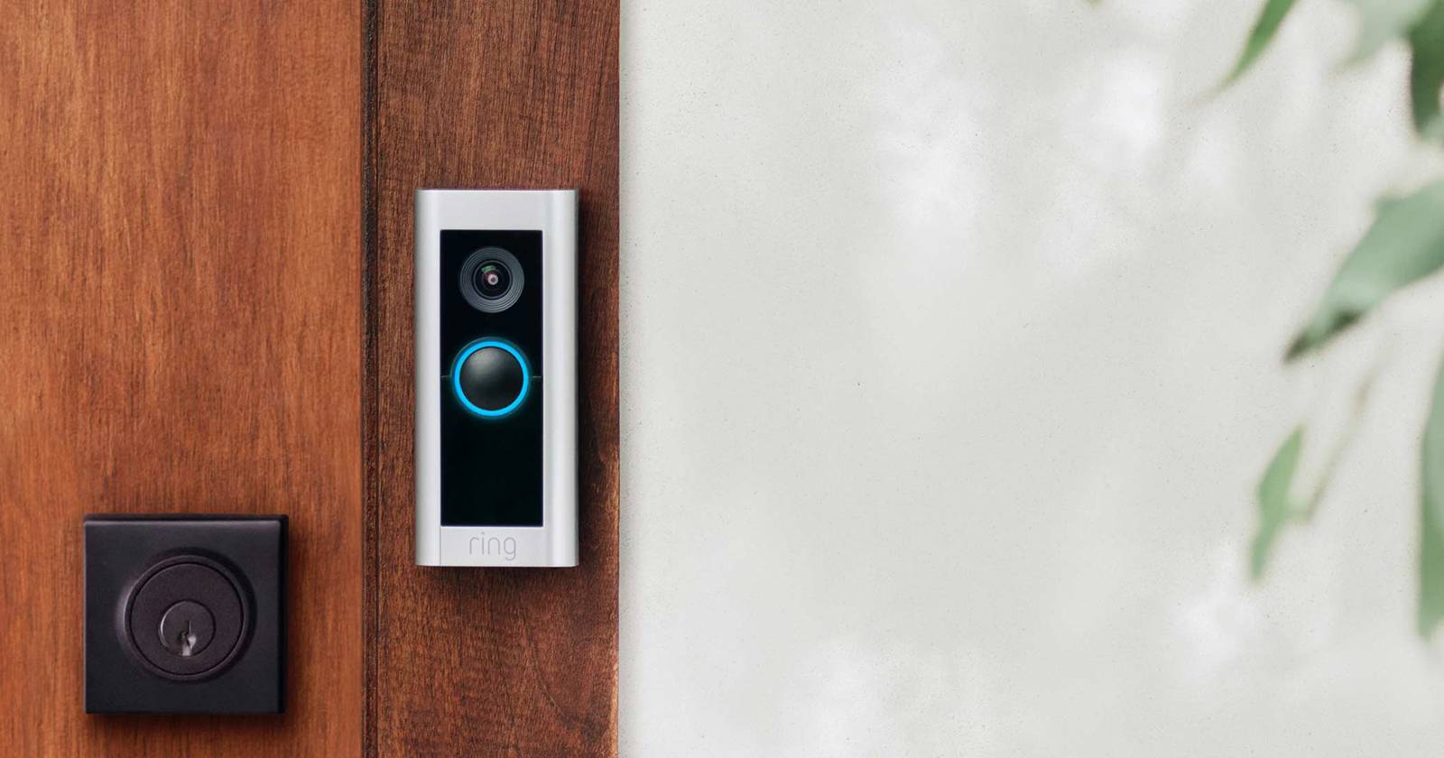 Ring video doorbell.