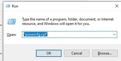 Параметры питания в Windows