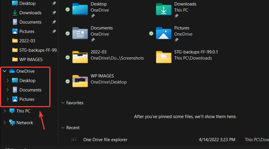 one drive exlporer