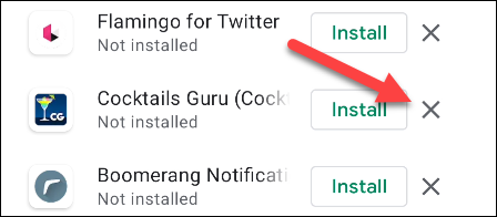 Удаление приложения из библиотеки Google Play