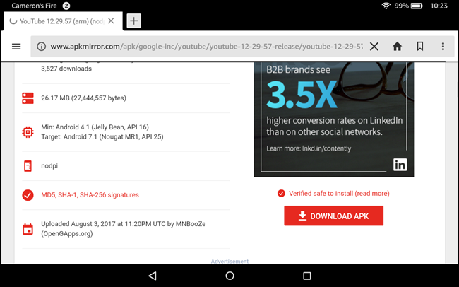 Подключённая microSD‑карта и запрос системы на использование