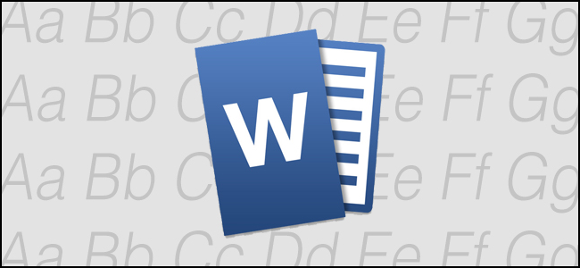 Встраивание шрифтов в Microsoft Word