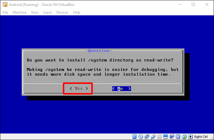 Разрешение сделать /system перезаписываемой