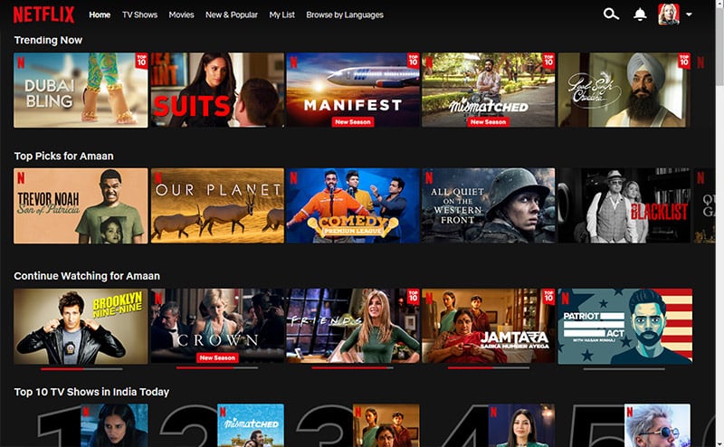 Просмотр Netflix в Chrome на Steam Deck